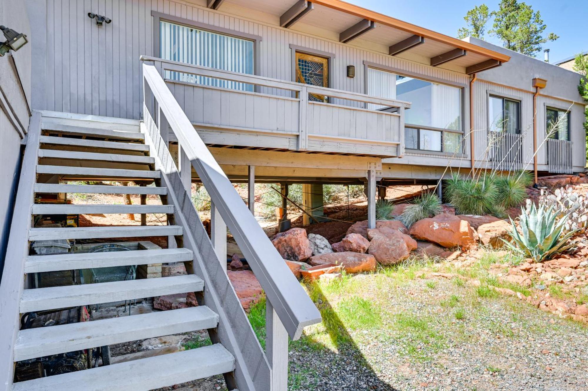 Sedona Red Rock Retreat Walk To Hiking Trails! Villa Ngoại thất bức ảnh